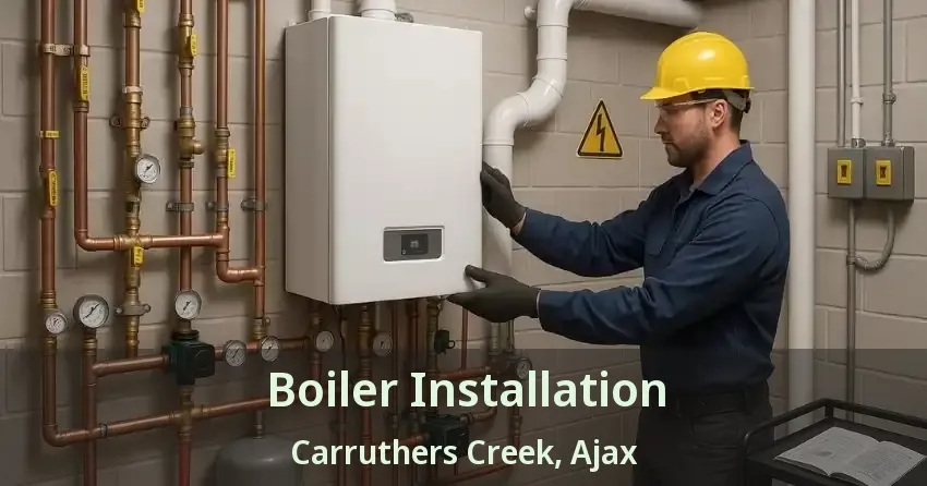Boiler Installation Carruthers Creek, Ajax - ON