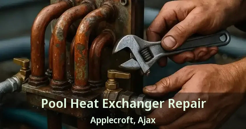 Pool Heat Exchanger Repair Applecroft, Ajax - ON