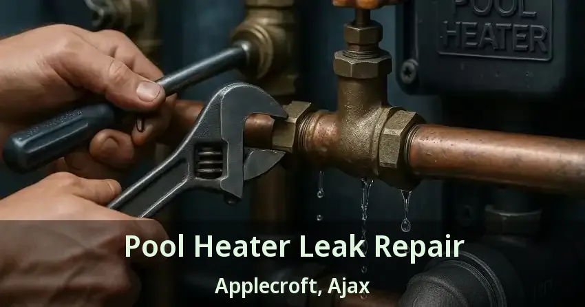 Pool Heater Leak Repair Applecroft, Ajax - ON