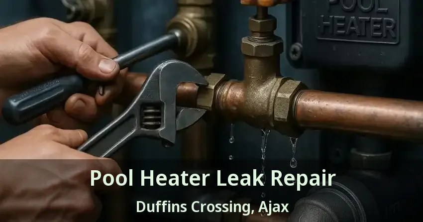 Pool Heater Leak Repair Duffins Crossing, Ajax - ON