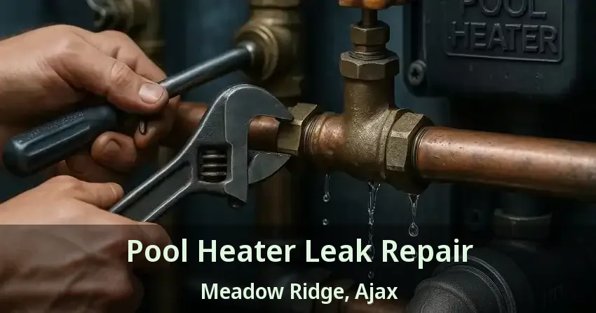 Pool Heater Leak Repair Meadow Ridge, Ajax - ON