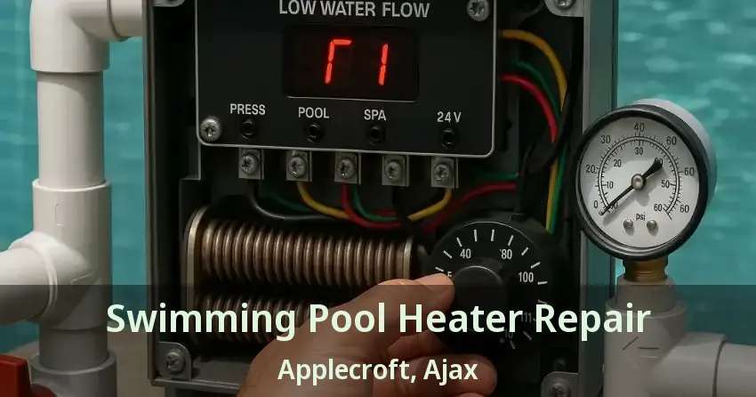 Swimming Pool Heater Repair Applecroft, Ajax - ON