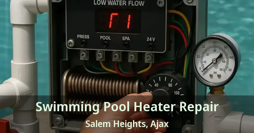 Swimming Pool Heater Repair Salem Heights, Ajax - ON